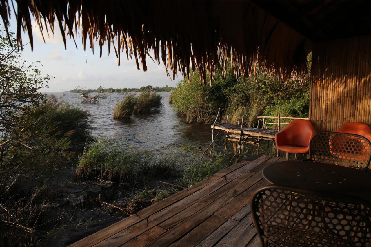 Wetlandcamp บ้านชายเล Phatthalung Bagian luar foto